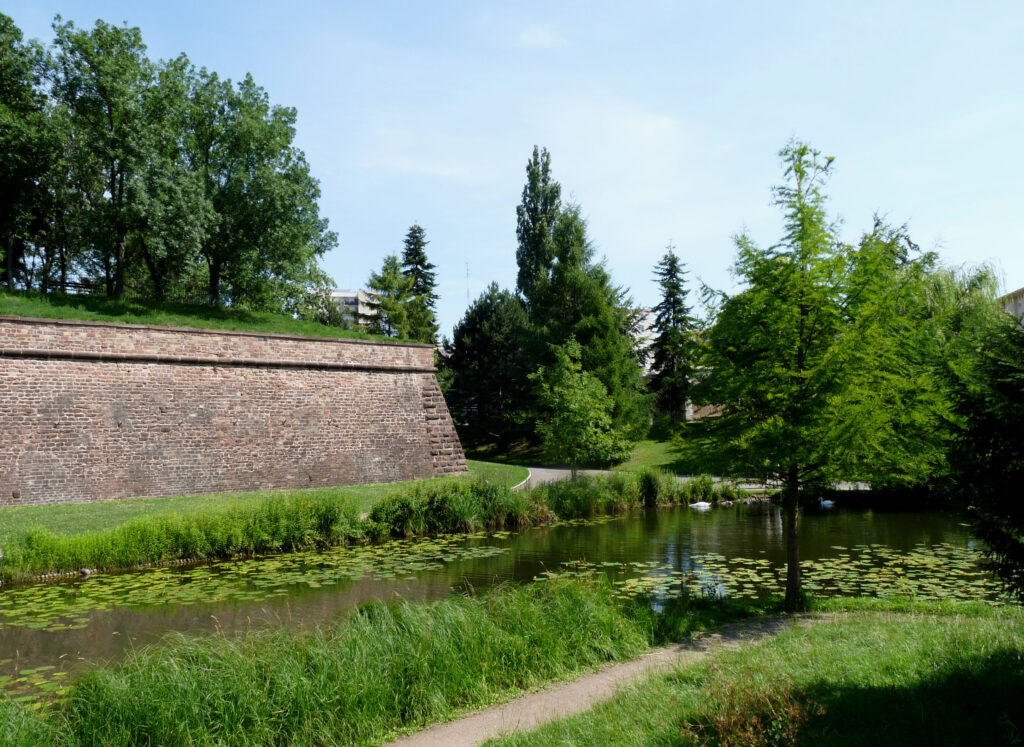 parc Citadelle Strasbourg promenade nature espace vert cadre de vie