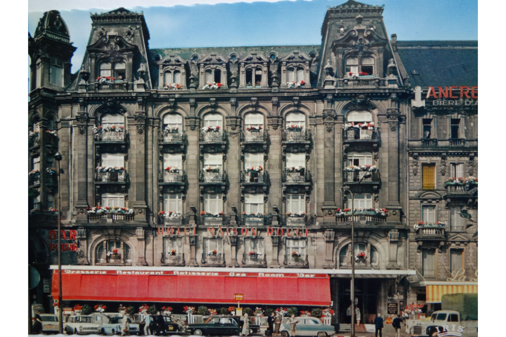 hôtel Maison Rouge Strasbourg 1960 1970 place Kléber histoire bâtiment