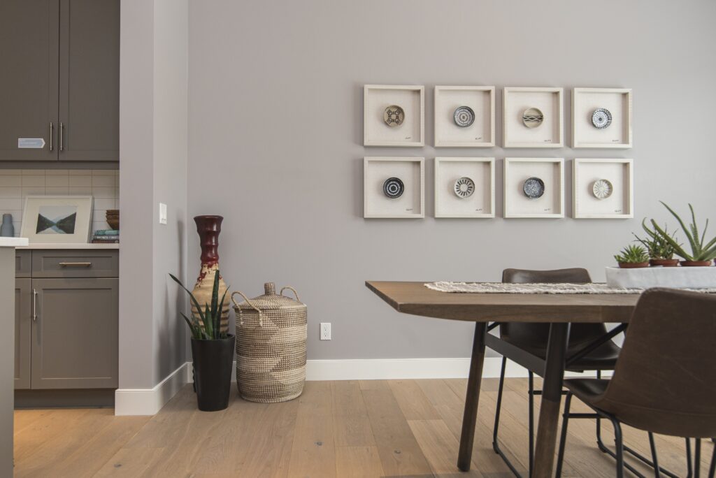 salle à manger maison moderne