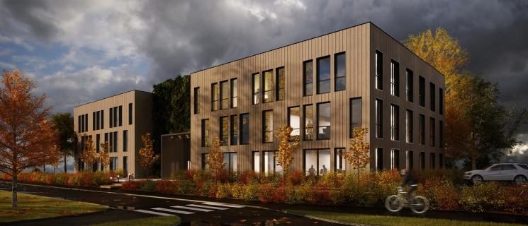 Bureaux lumineux et modernes de 260m² divisibles à Entzheim
