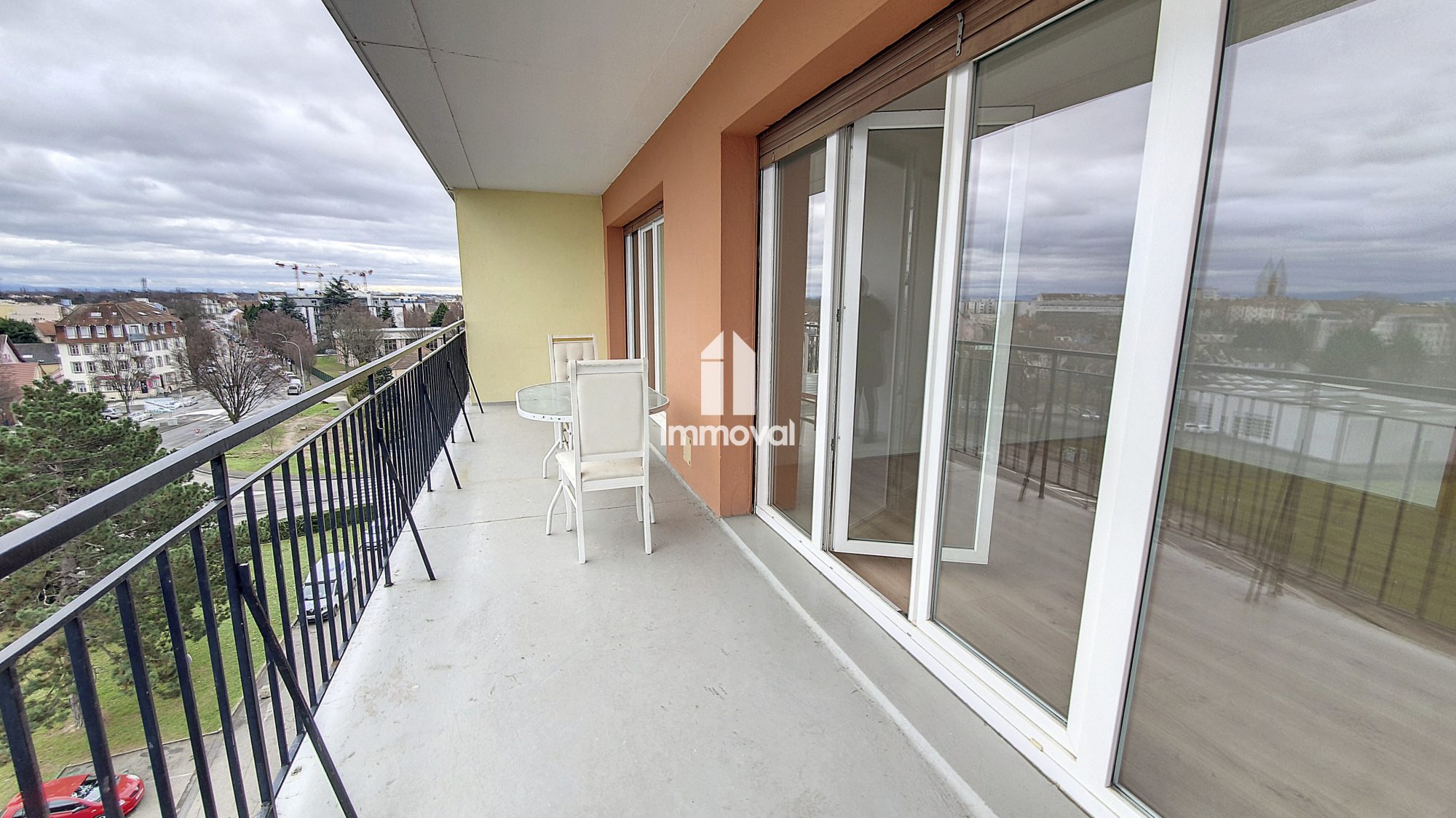 KOENIGSHOFFEN, appartement 3 pièces avec terrasse