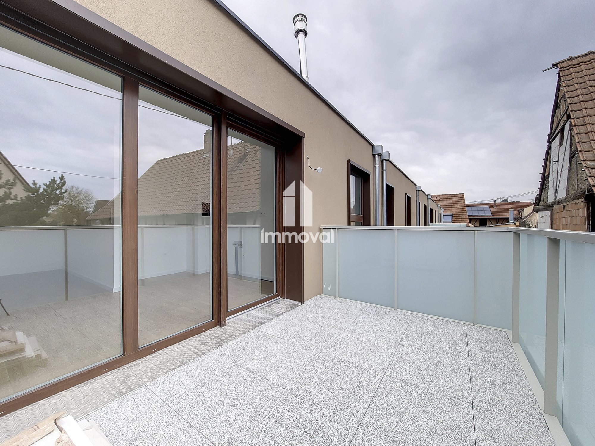 LA WANTZENAU - 2 pces neuf de 44m² au 1er étage