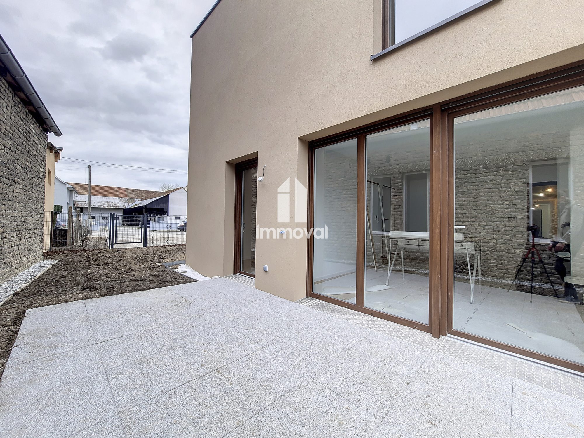 LA WANTZENAU - 2 pces neuf de 40m² terrasse et jardin