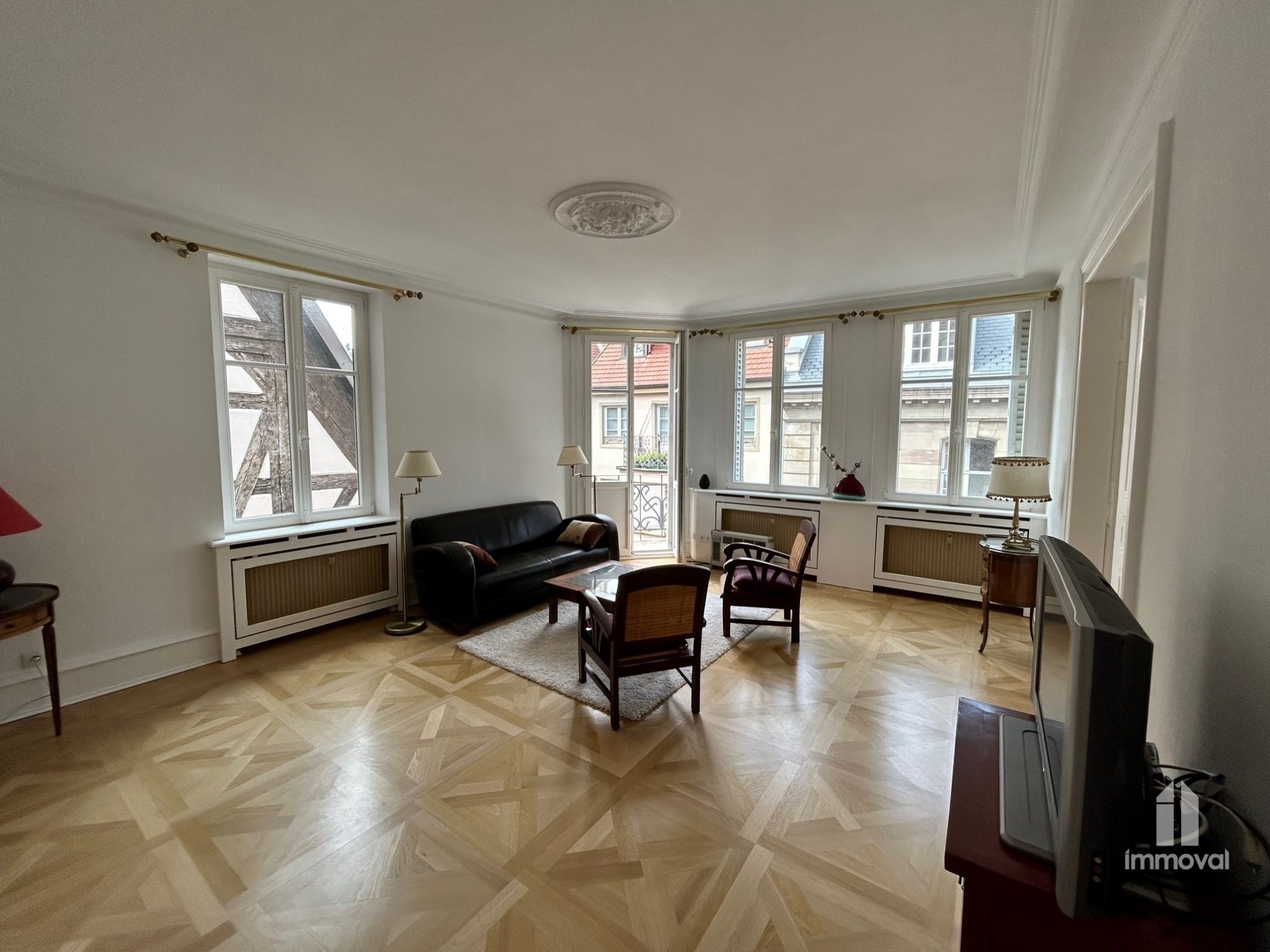 Centre ville appartement 5P 118m² Balcons