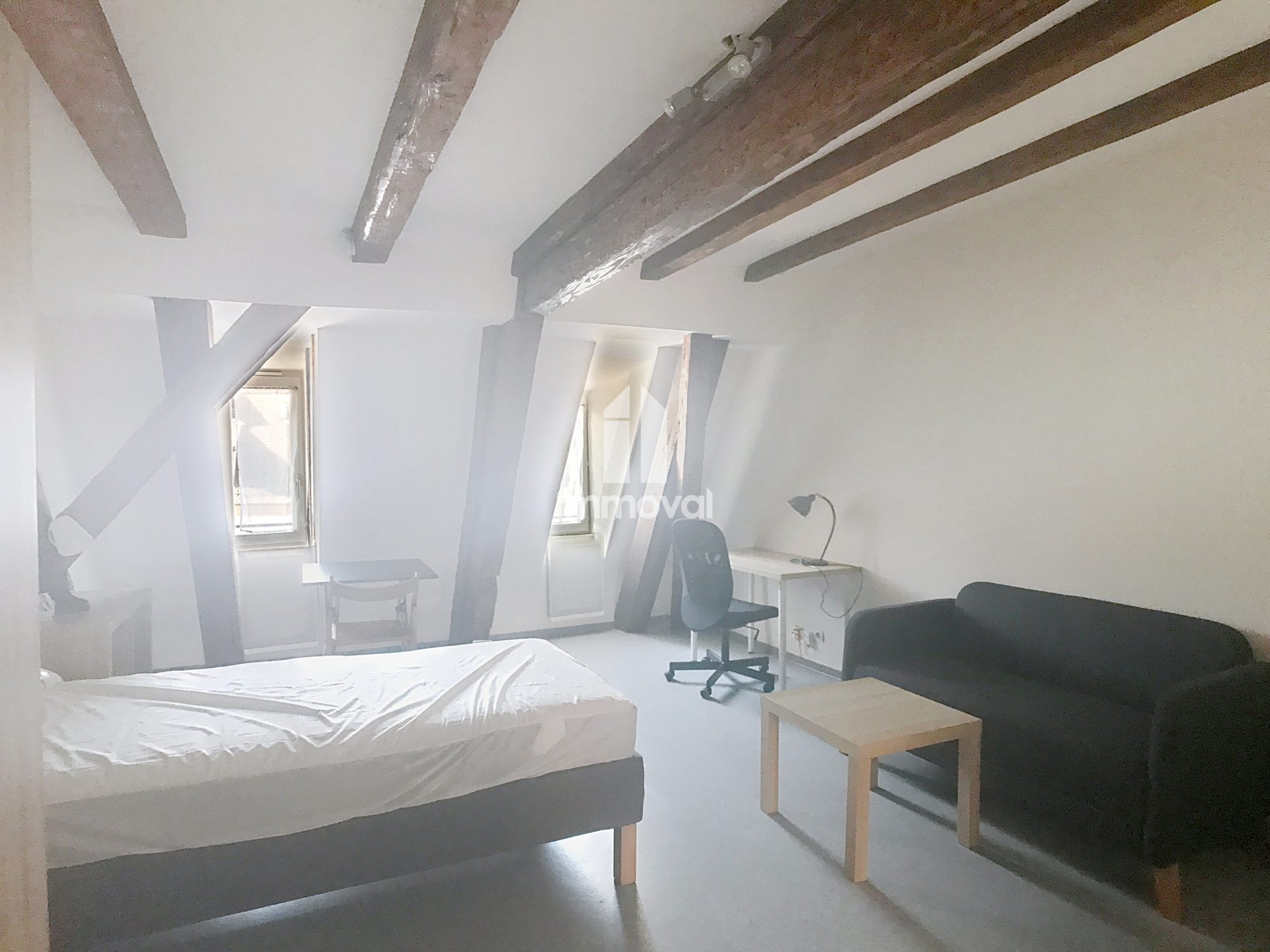 HYPER CENTRE - T1 - 25.69 m² meublé à neuf