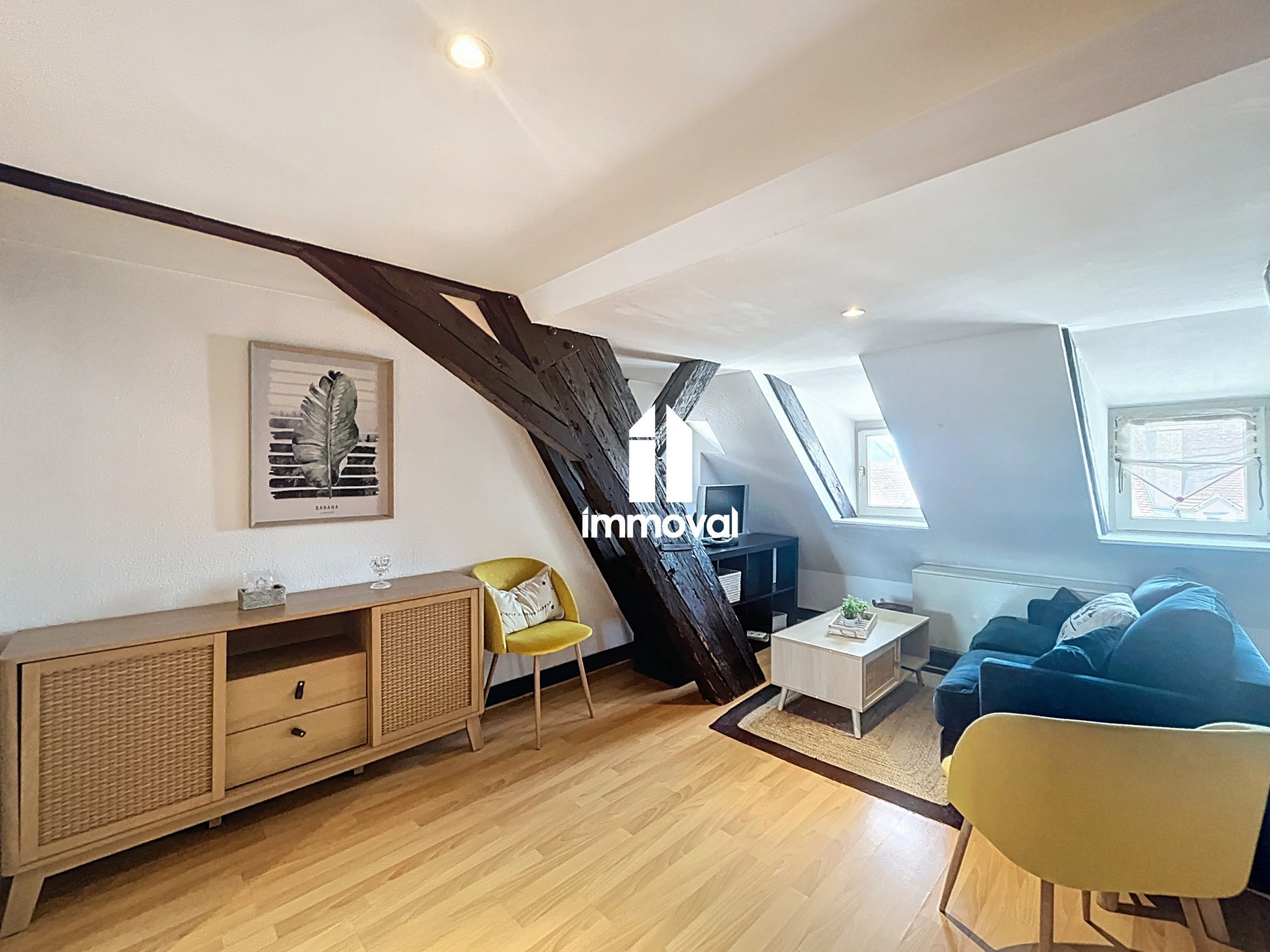 HYPER CENTRE - 3P MEUBLE - 49.17m²  habitable et 67.19m² au so