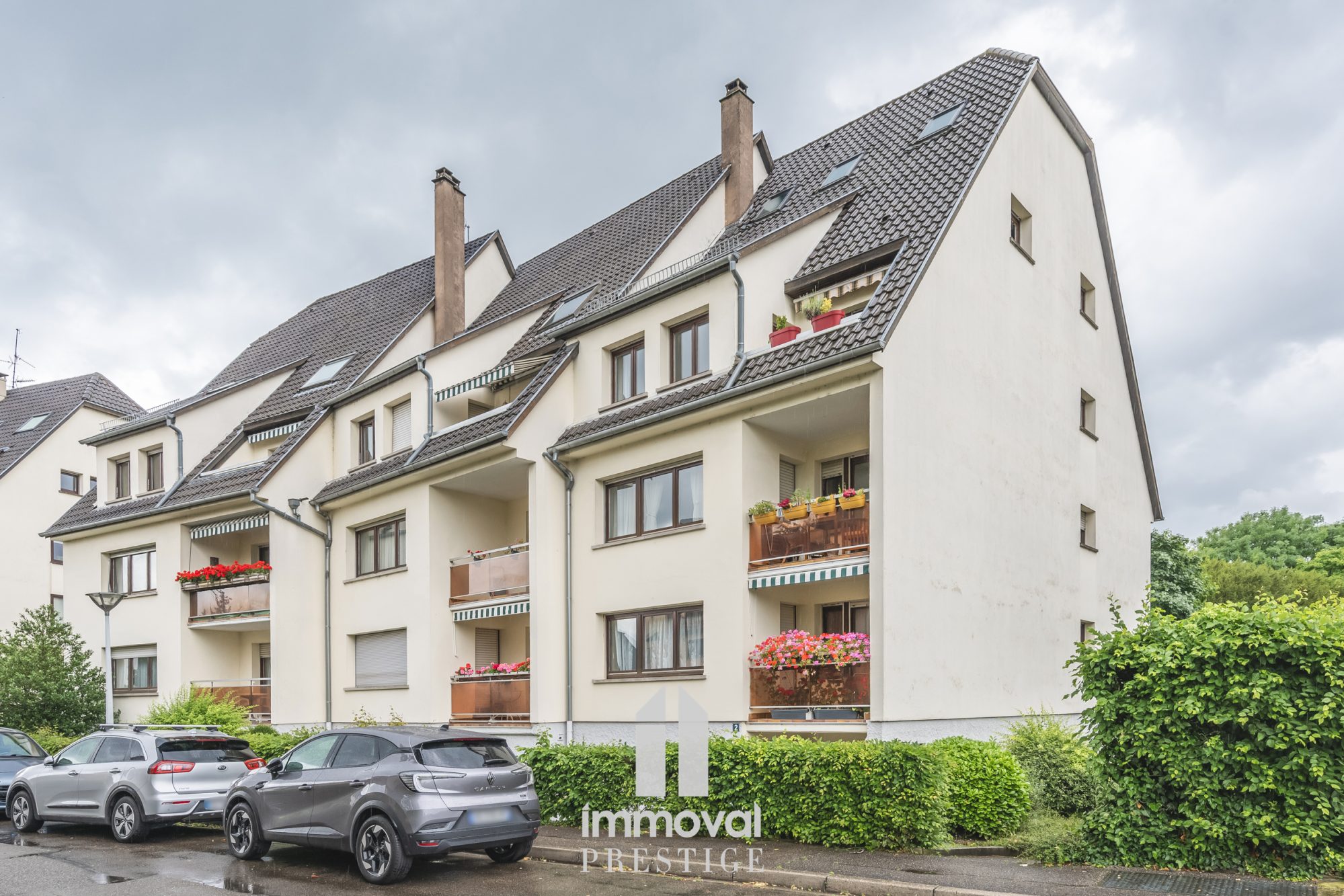 Robertsau triplex de 145m² carrez 179m² au sol