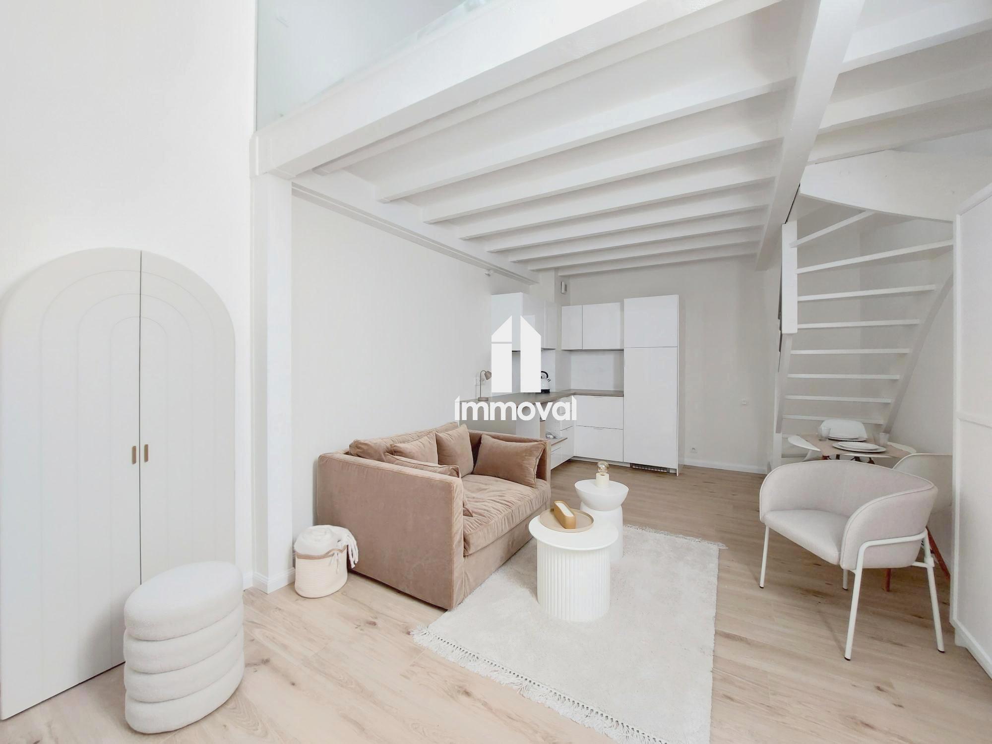 ORANGERIE - 1/2P MEUBLE EN DUPLEX - 29.71m²