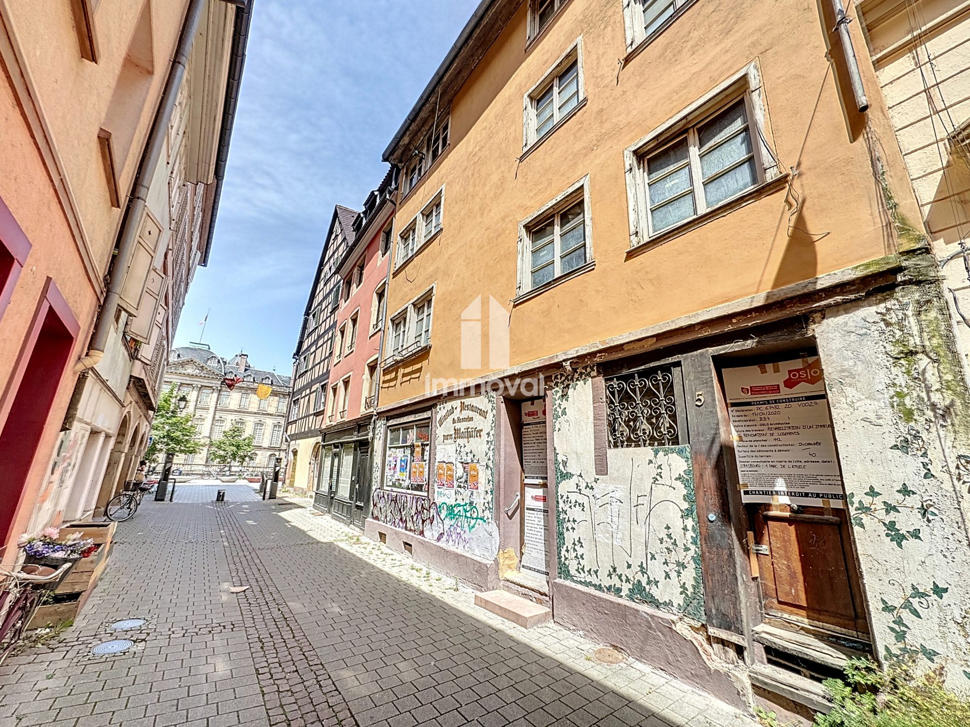 Strasbourg Centre ville Immeuble de 131.50m²