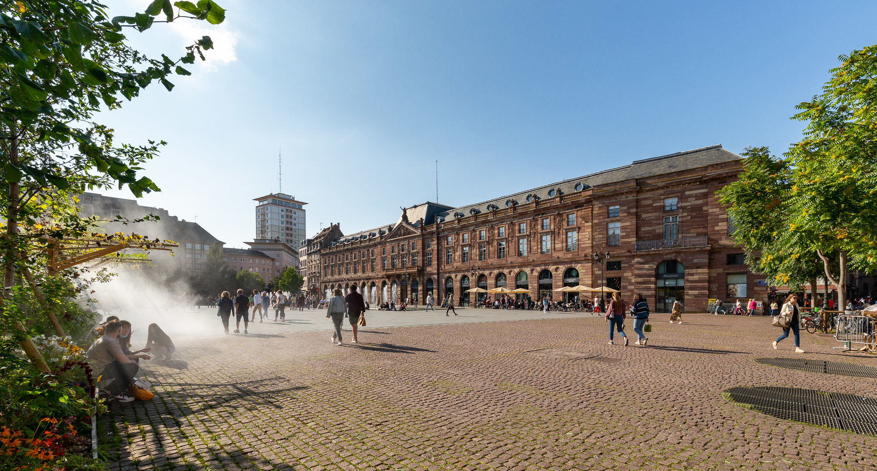place Kléber Strasbourg centre ville commerces patrimoine
