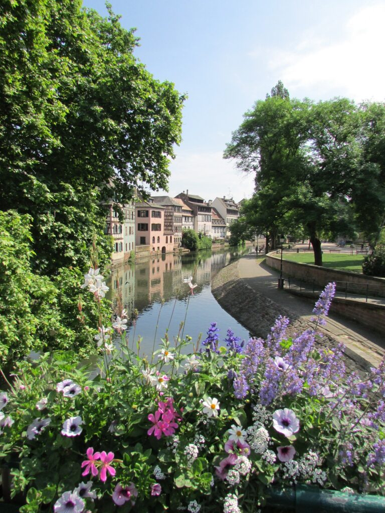 vue Strasbourg ville architecture Alsace paysage urbain immobilier