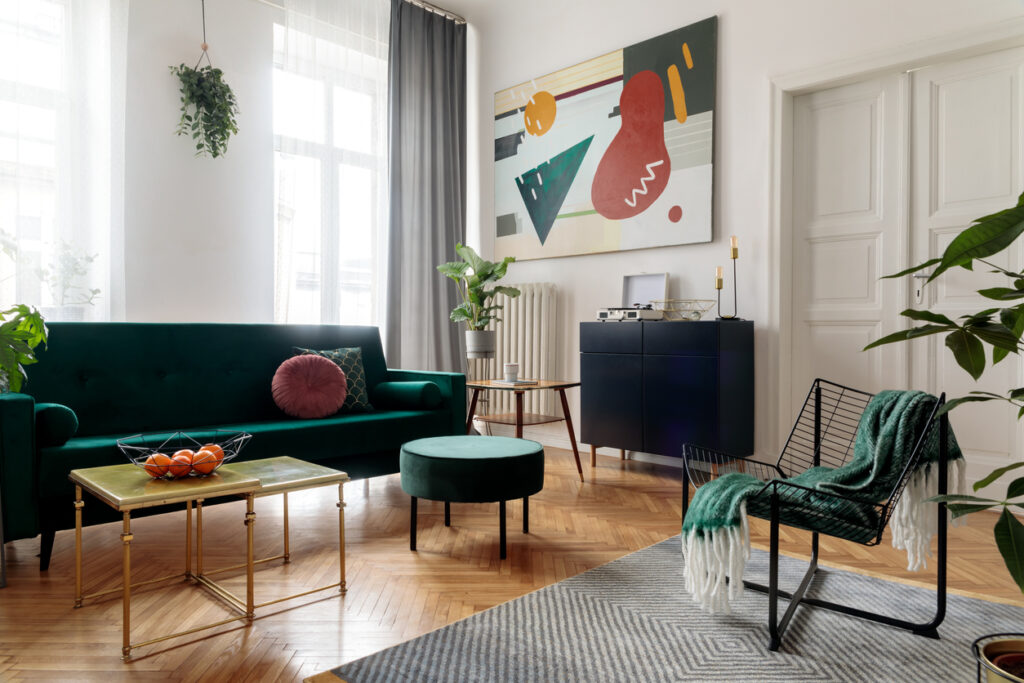 intérieur maison de luxe moderne