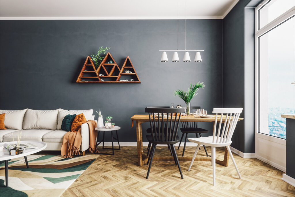 appartement à vendre intérieur moderne