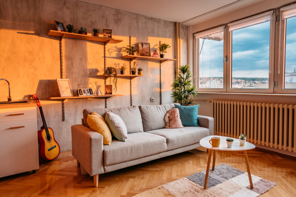 Appartement à vendre salon moderne