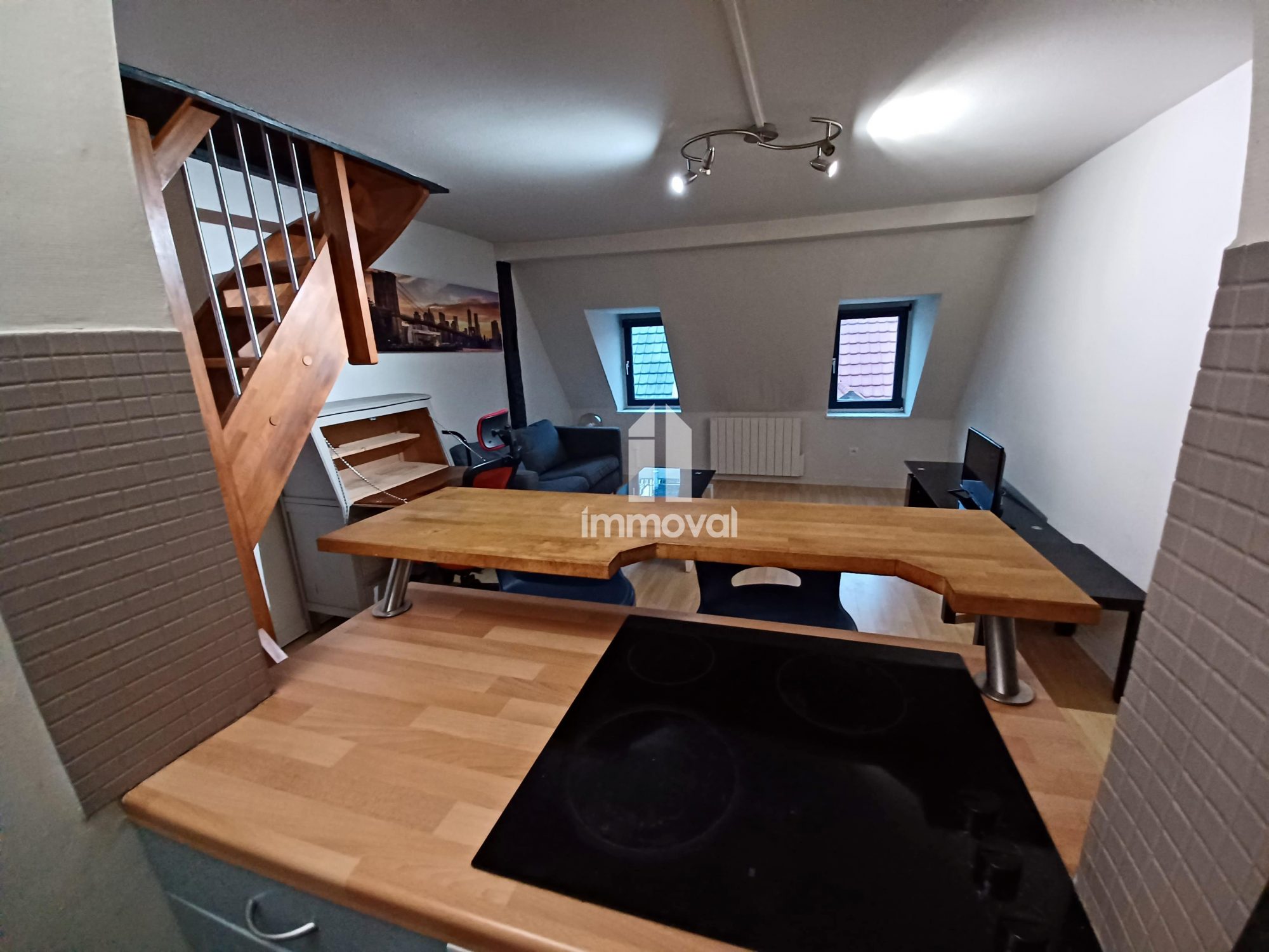 CENTRE VILLE - 2/3P - 38.39m² - (58.75m² au sol)