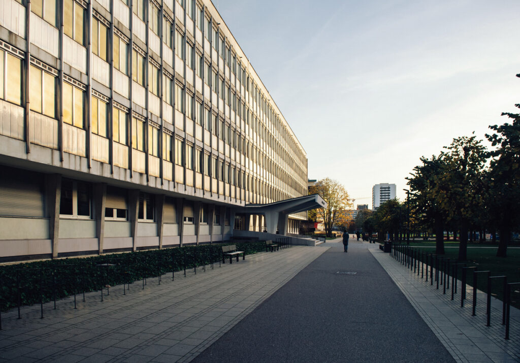 Campus universitaire Esplanade Strasbourg