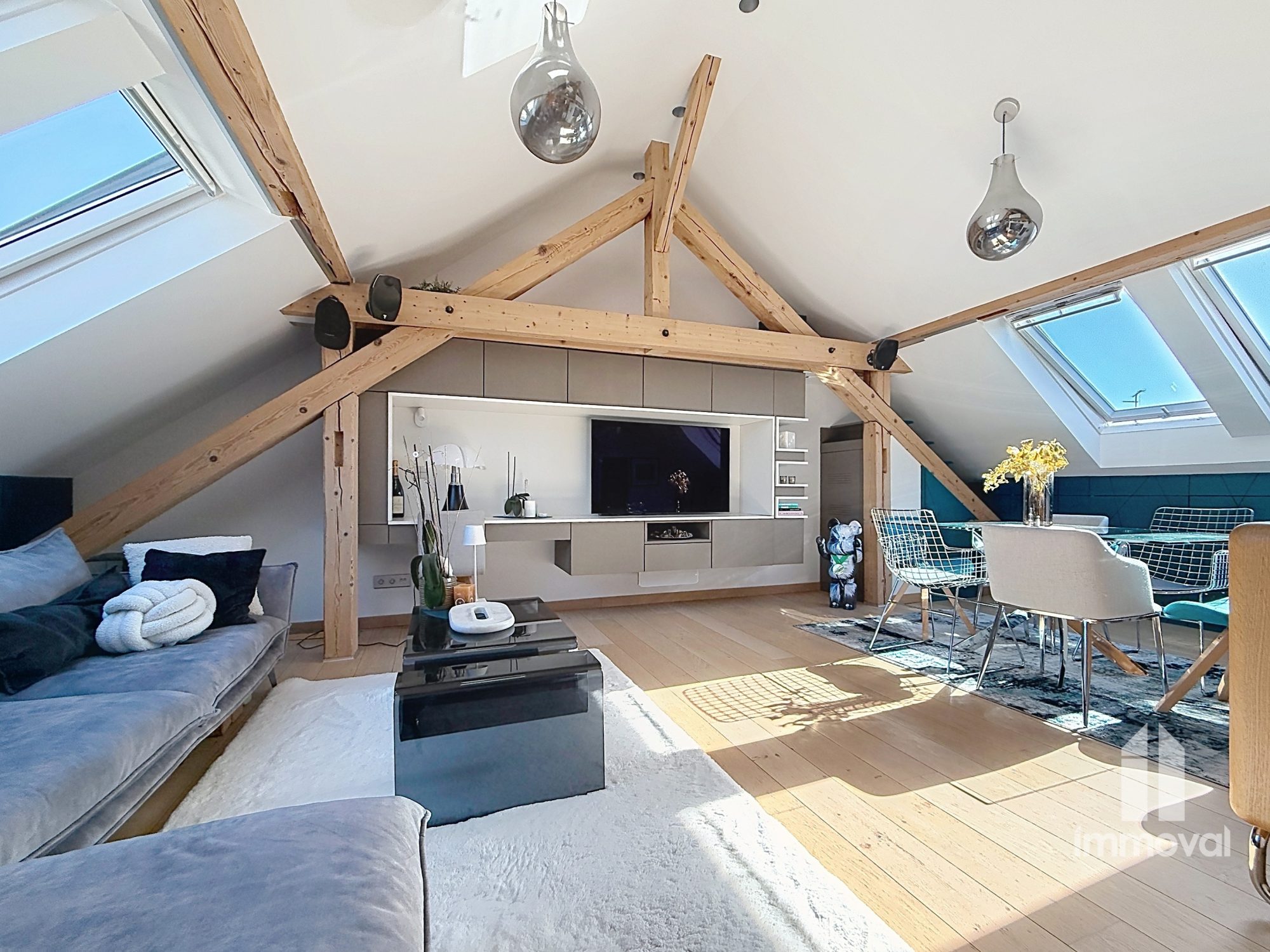Neudorf, T2 renové de 50m2